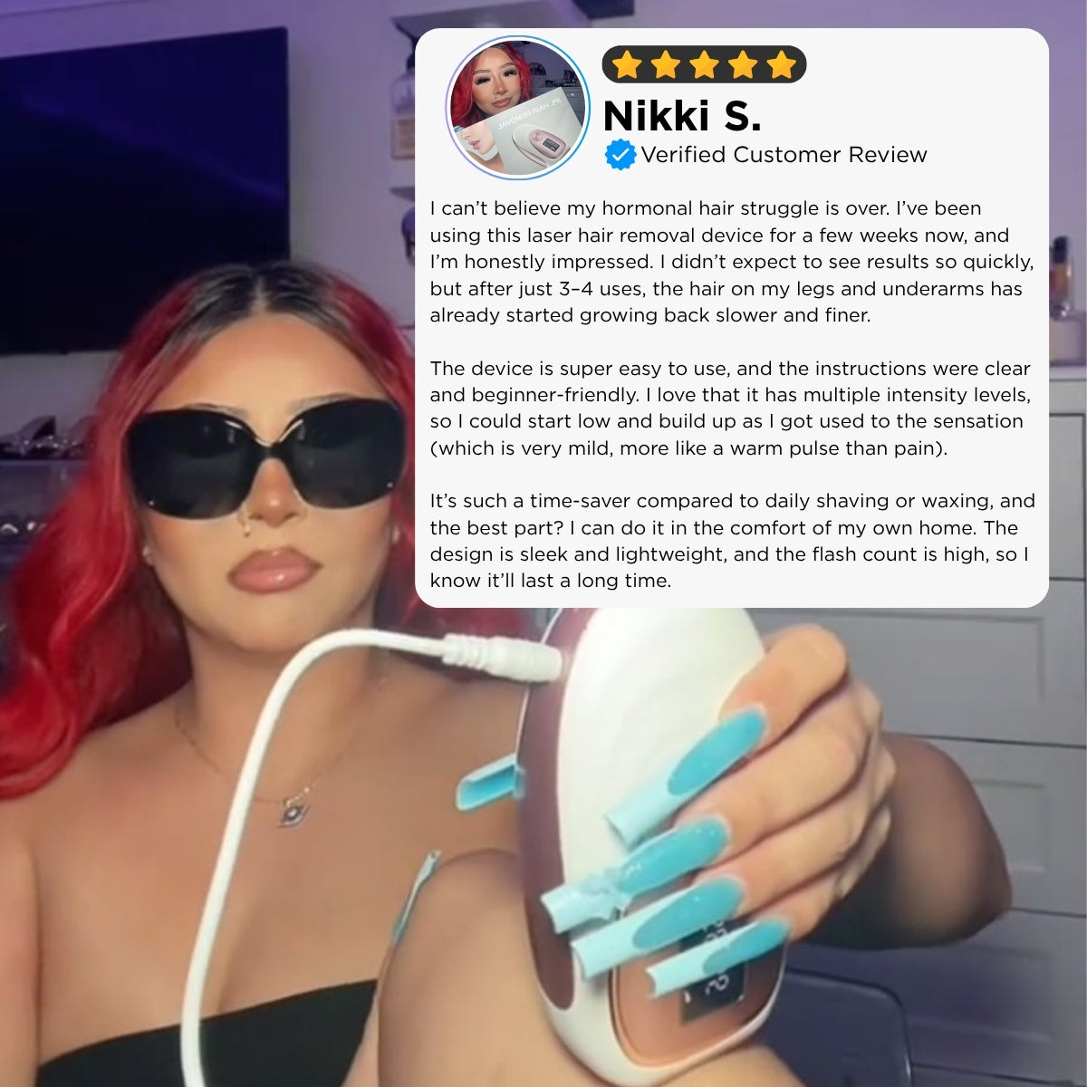 Hairlessly IPL at Home Hair Removal - Halo PRO