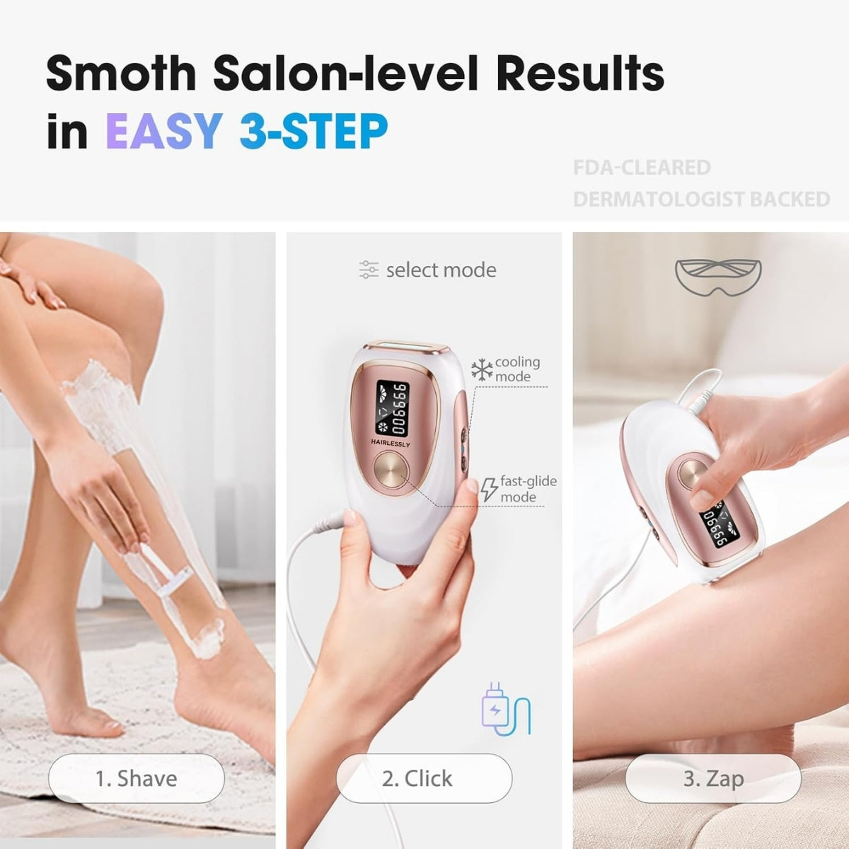Hairlessly IPL at Home Hair Removal - Halo PRO